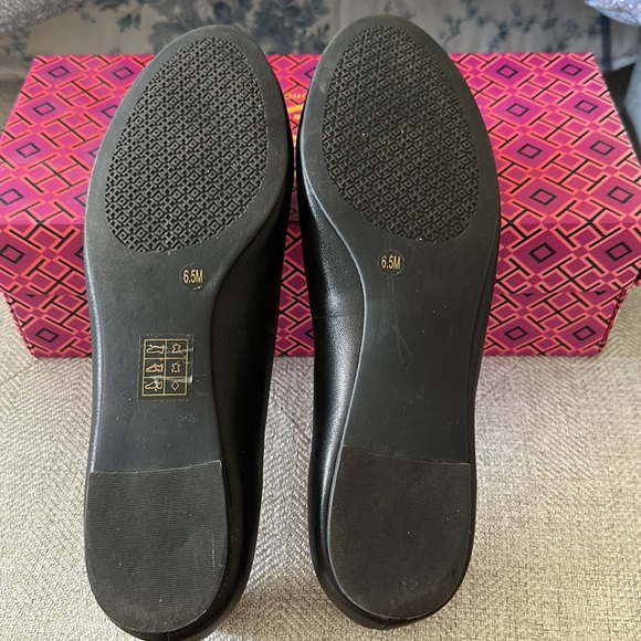 Tory Burch Powder Coated Melinda Flat-North Leather - Picture 2 of 5